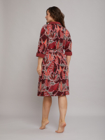 Халат Х-145/терракотовый-тропик