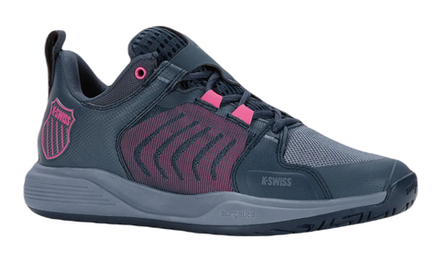 Женские Кроссовки теннисные K-Swiss Ultrashot Team - orion blue/infinity/carmine rose