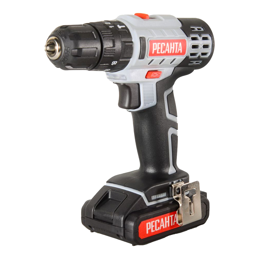 Дрель-шуруповерт аккумуляторная Ресанта ДА-18-2ЛК-У