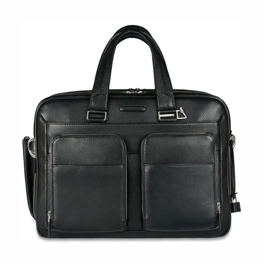 Сумка мужская Piquadro Modus черная кожа (CA2765MO/N)