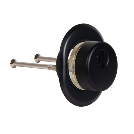 Броненакладка DEF.CRE/OV.9726 (DEF 9726) M6x90 врезная с чашкой без ответной части BL-24 черный