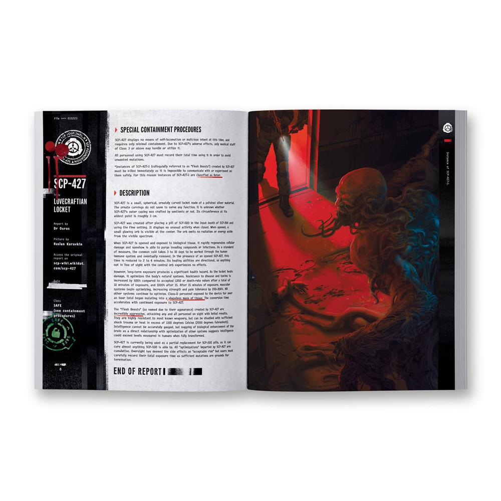 SCP Red Journal | Paperback. На английском языке