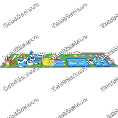 Наземный Водный парк "Волшебная радуга"