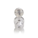 Вибронасадка с клиторальным стимулятором Vibrating Support Plus Instant Activation (Цвет: прозрачный)