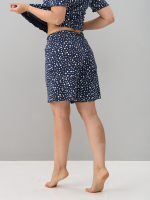 Костюм с шортами КНр-182/синийгорох