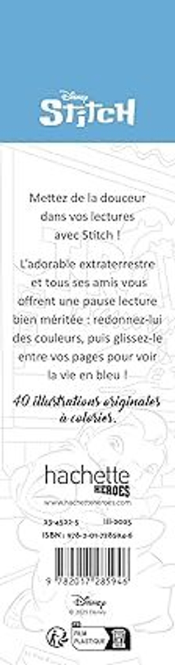 Hachette/ раскраска по номерам/ Disney Stitch