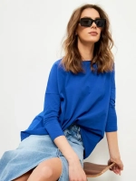 Лонгслив оверсайз с рукавом 3/4