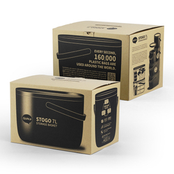 Контейнер для хранения 7л Qualy Stogo серый