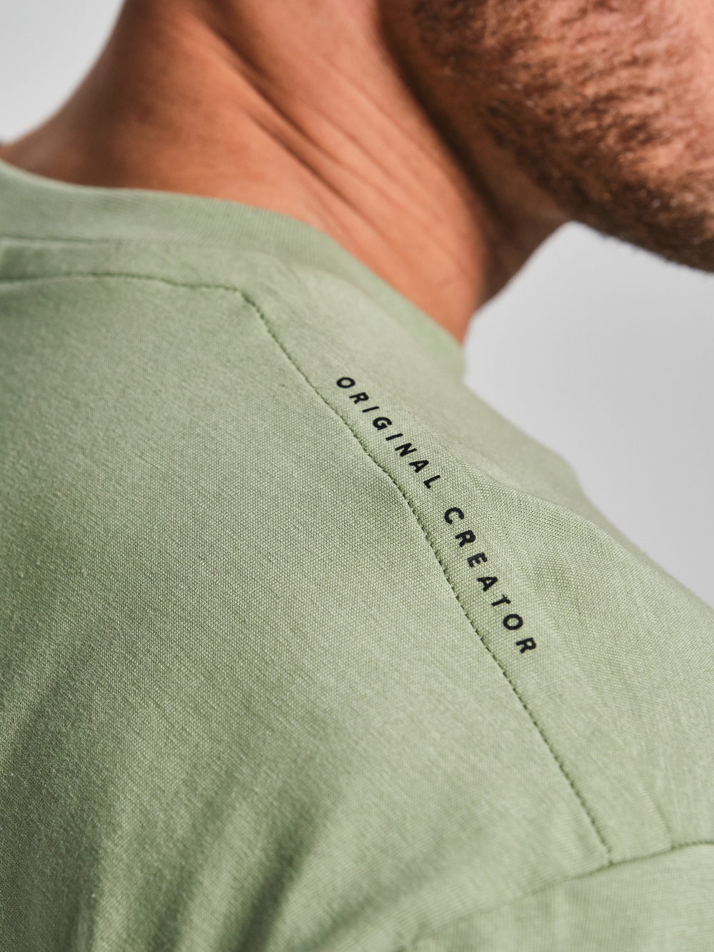 Футболка мужская ORIGINAL CREATOR OC. T-SHIRT, Светло-зеленый