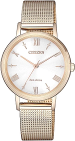 Женские японские наручные часы Citizen EM0576-80A