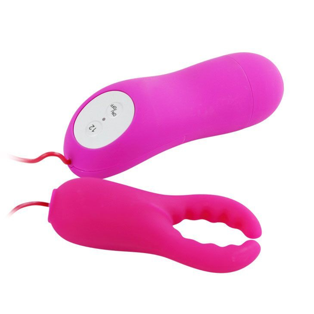 Вибростимулятор клитора Baile Mini Love, 7 см, 12 режимов