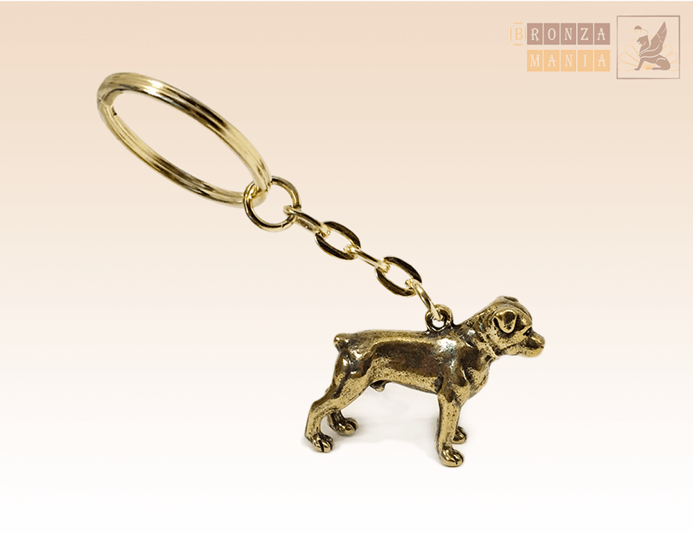 брелок Собака Ротвейлер