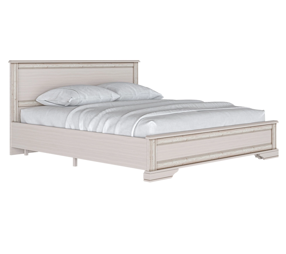 Двуспальная кровать коллекции Стилиус лиственница сибирская