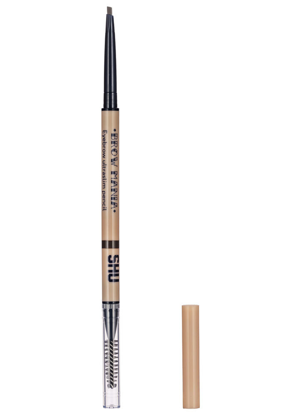 SHU Карандаш для бровей Brow Mania, ультратонкий, тон №223, Серо-коричневый, 0,1 гр