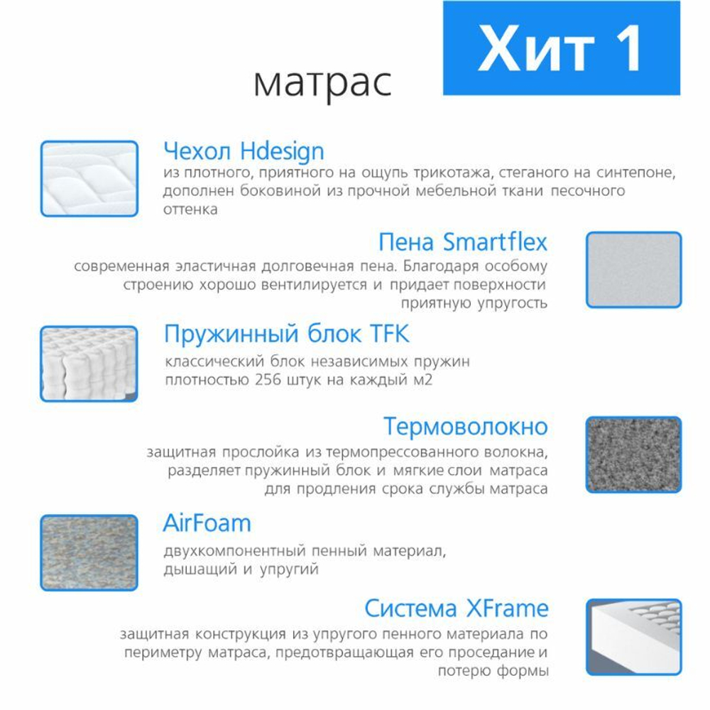 Матрас Вегас Хит 1