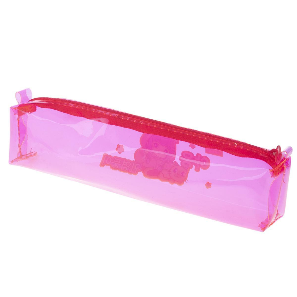 Пенал на молнии мягкий ПВХ "Мяу Аниме" (Хатбер)