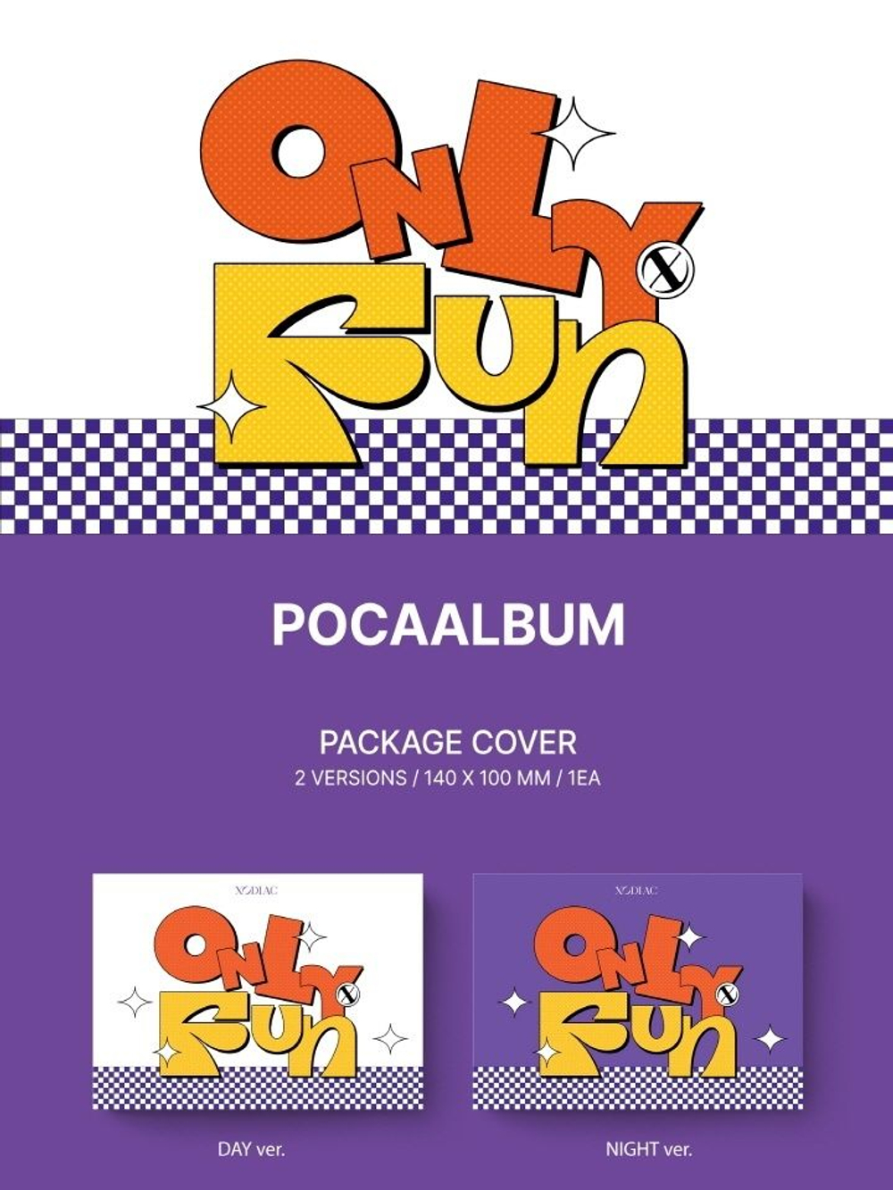 Альбом XODIAC - ONLY FUN 1st Single Album POCAALBUM RANDOM Version