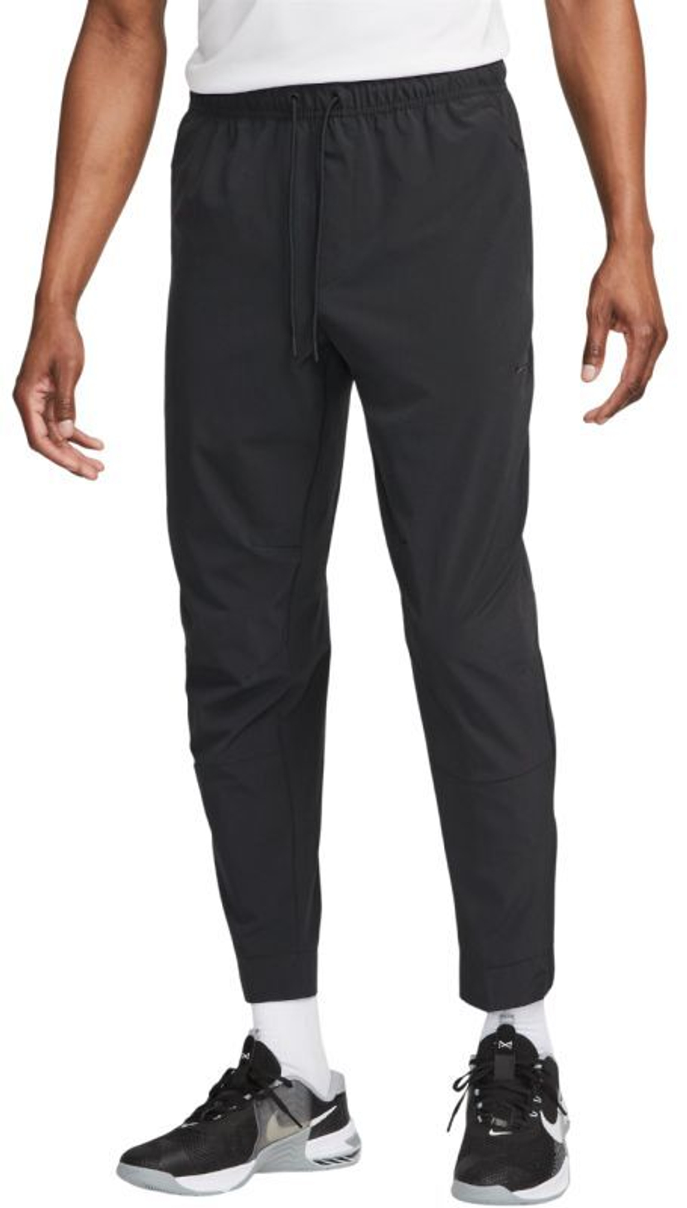 Мужские теннисные штаны Nike Unlimited Dri-Fit Zippered Cuff Versatile - черный