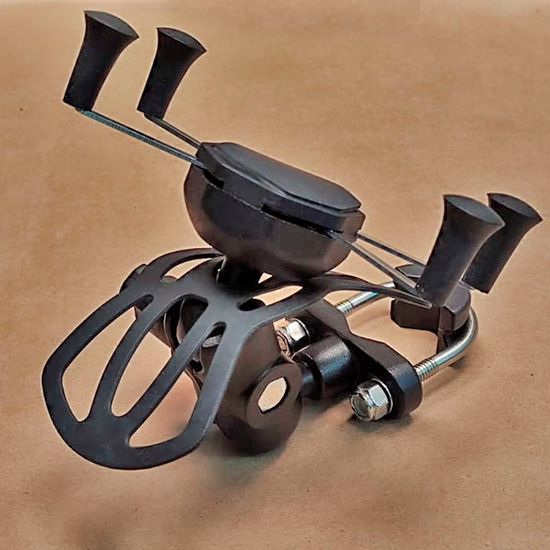 Алюминиевое крепление смартфона X-CLIP на руль велосипеда, мотоцикла, квадроцикла, снегохода