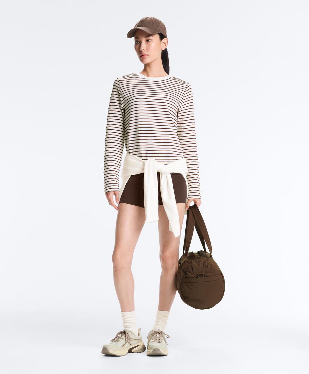 OYSHO Велосипедки Comfortlux с высокой посадкой длиной 10 см, темно-коричневый