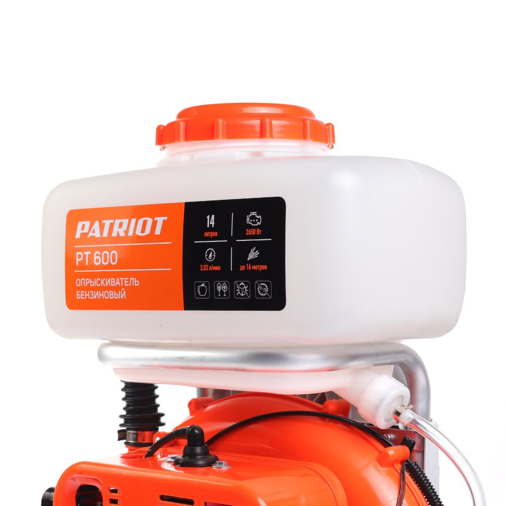 Опрыскиватель ранцевый бензиновый PATRIOT PT 600