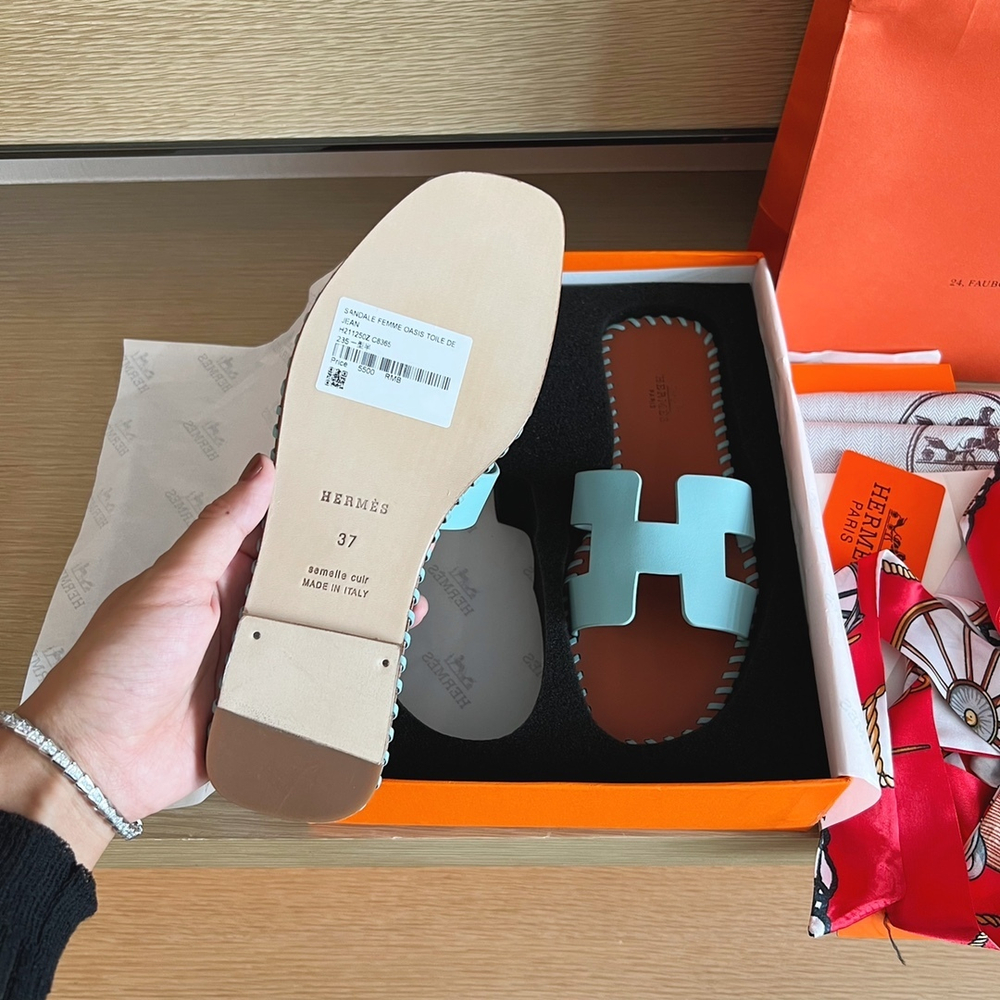 Hermes Oran Sandal