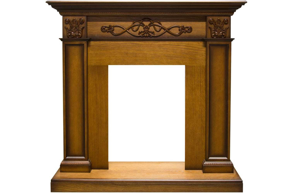 Каминокомплект Verona - Дуб антик с очагом Aspen Gold