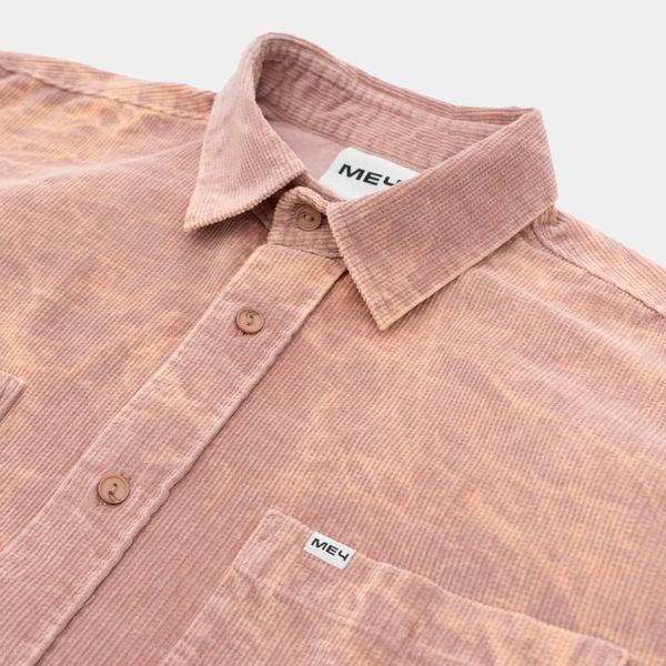 Рубашка SS24 Velvet Dyed Peach розовый - фото 2
