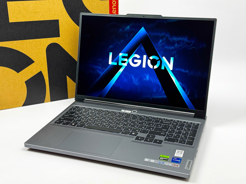 Новый игровой ноутбук Lenovo Legion 5 Y7000P I7-14700HX/RTX4070/16Gb/1Tb/2.5K/165Hz/Win11/Англ-Русская  клавиатура
