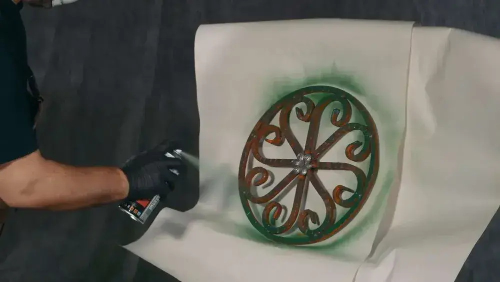 Грунт-эмаль 3 в 1 по ржавчине, по металлу KUDO высокопрочная. Аэрозольная краска в баллончике по ржавчине для металла. Коричневая матовая RAL 8017