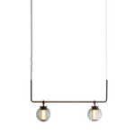 Pendant design lamp Bai chandelier II by Parachilna