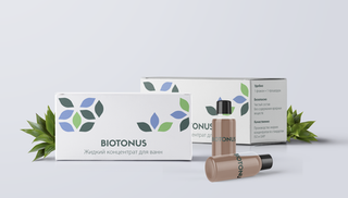 Набор Жидкий концентрат для ванн BIOTONUS Sensetive 300 мл (10 флаконов по 30 мл в коробке)