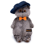 Мягкая игрушка Басик в джинсовой кепке 19 см Ks19-216