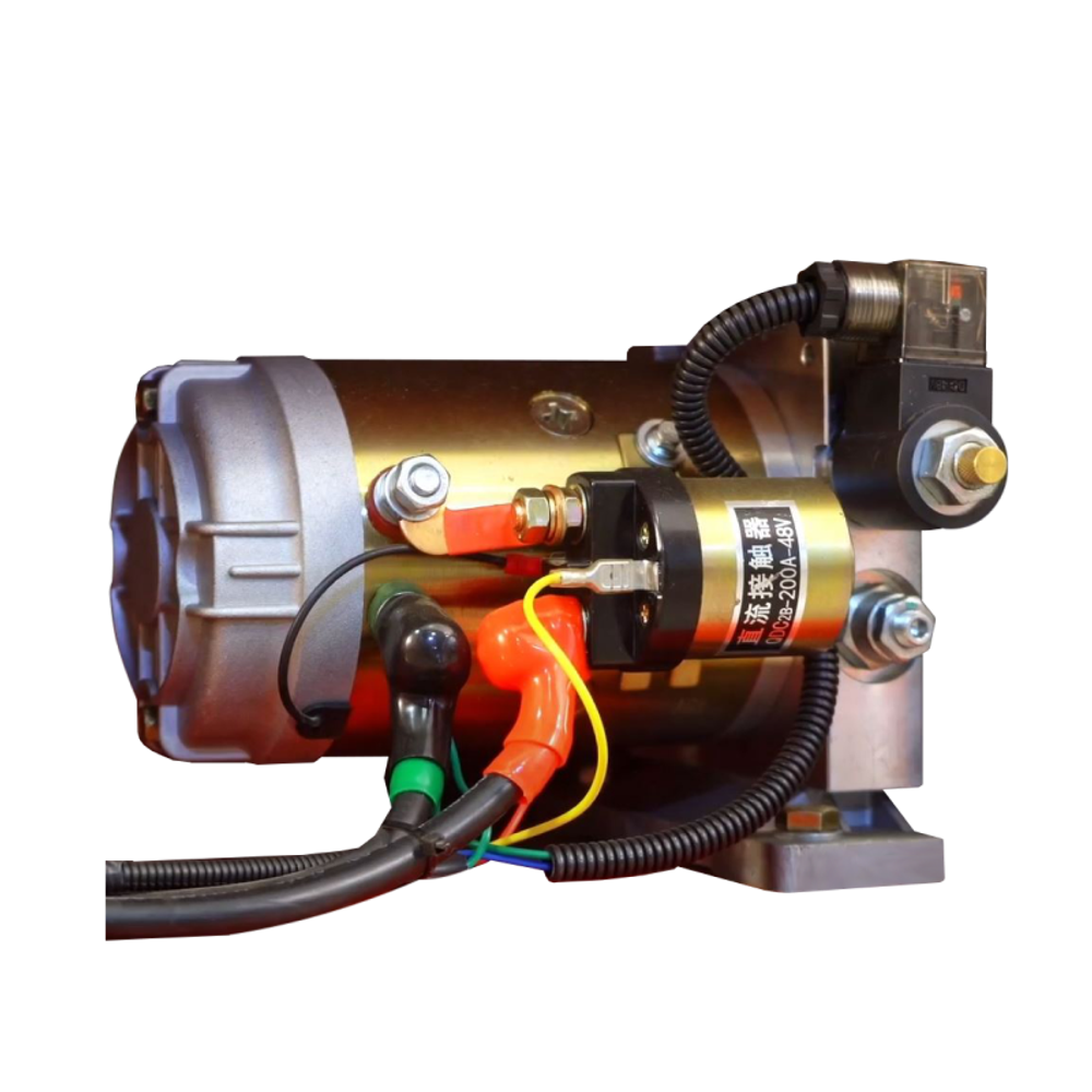 Электродвигатель подъема для подъемника SPF, 2,2 кВт (однофазный, синхронный, постоянного тока)