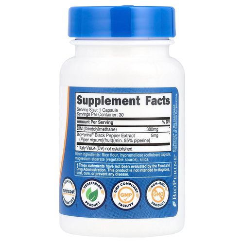 Nutricost, DIM, 300 мг, 30 капсул