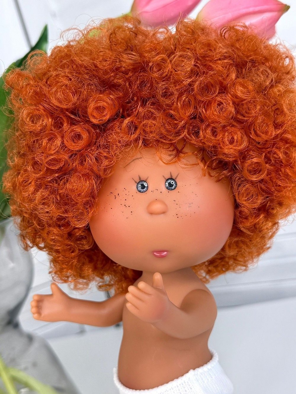 Кукла Nines виниловая 23см Little Mia Latina без одежды (3199WL6)