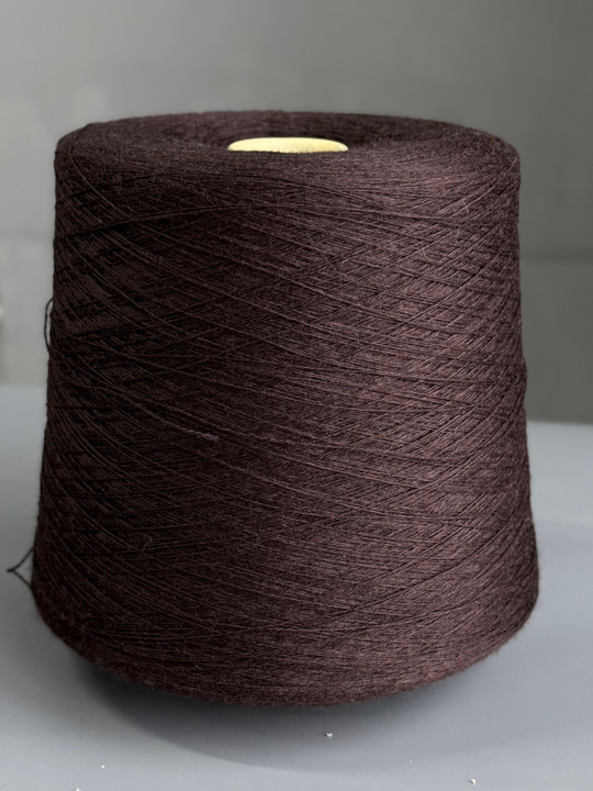 Пряжа Zegna Baruffa Cashwool 2/30 (100% мериносовая шерсть гребенная) , 1500м/100гр, шоколад меланж
