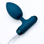 Бирюзовый анальный стимулятор 11,1см с перезаряжаемой вибропулей Lola Games Spice it up New Edition Perfection 2.0 8014-05lola