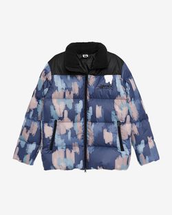 Пуховик AW24 Downjacket Print navy