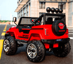 Электромобиль детский "JEEP 4WD",12V,красный
