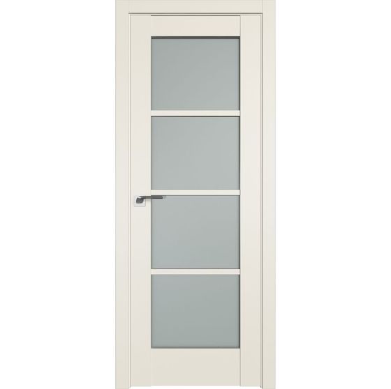 Фото межкомнатной двери unilack Profil Doors 119U магнолия сатинат стекло матовое