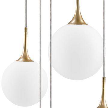 Подвесной светильник 813062 золото/белый Globo Lightstar