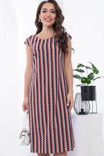 Платье "Роксана" (геометрия) П6706 LT Collection (Акция)