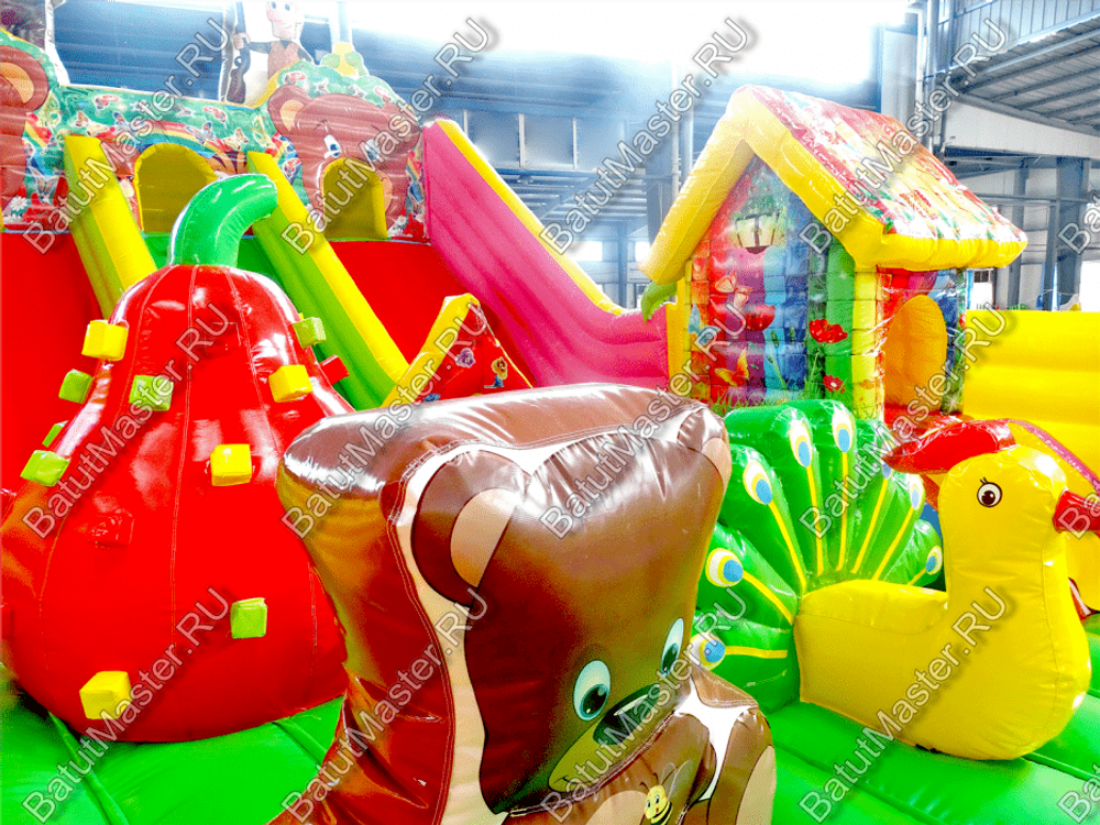 Коммерческий батут "В погоне за медведем 2"