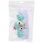 Повязка на голову косметическая «ДАЙМОНД РУШ», цвет лавандовый, пудровый, небесный и серый, 20*5.5см (ZIP пакет)