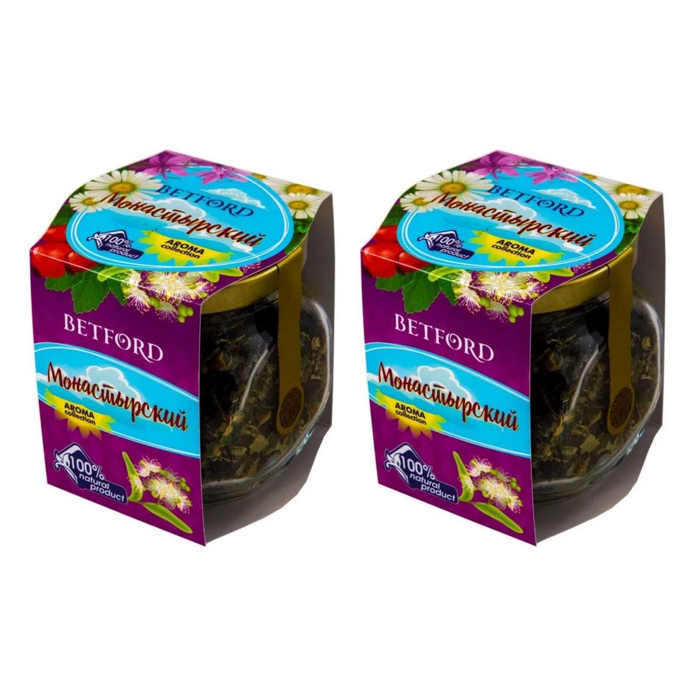 Чай Betford Монастырский, 50 г, 2 шт