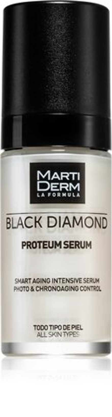 MartiDerm Black Diamond Proteum - Интенсивная антивозрастная и укрепляющая сыворотка /   30  ml  / GTIN 8437015942322