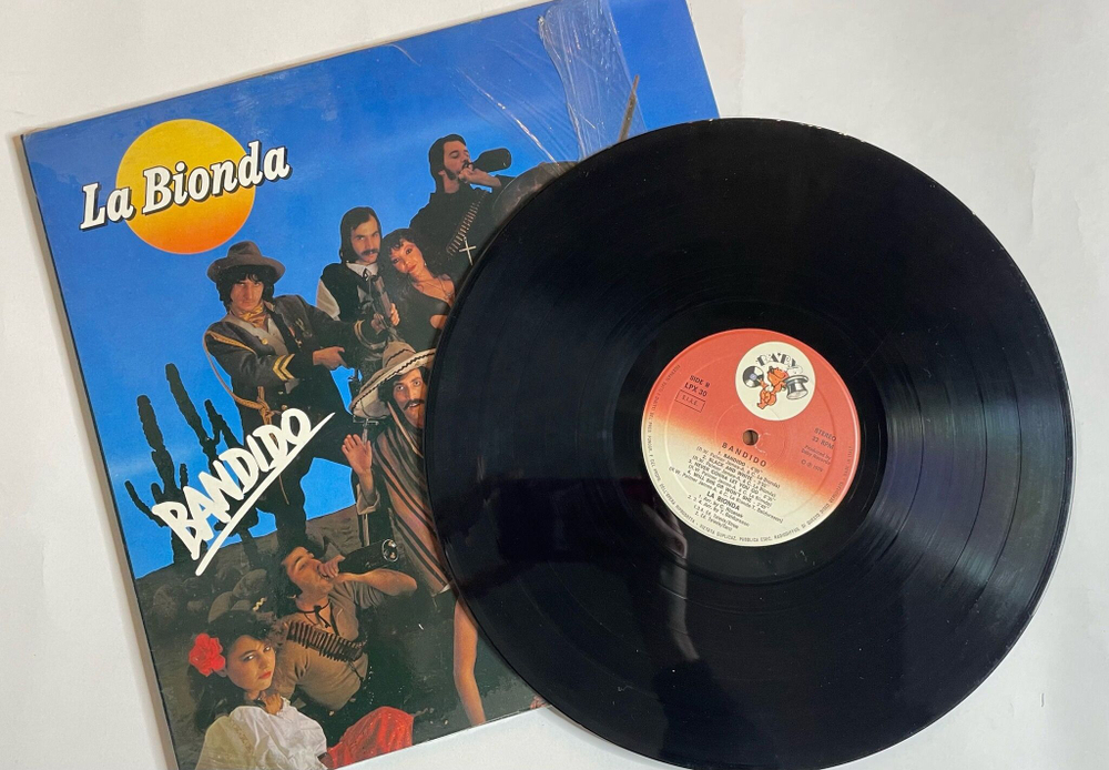 Винтажная виниловая пластинка LP La Bionda Bandido (Italy 1979) (Shrink)
