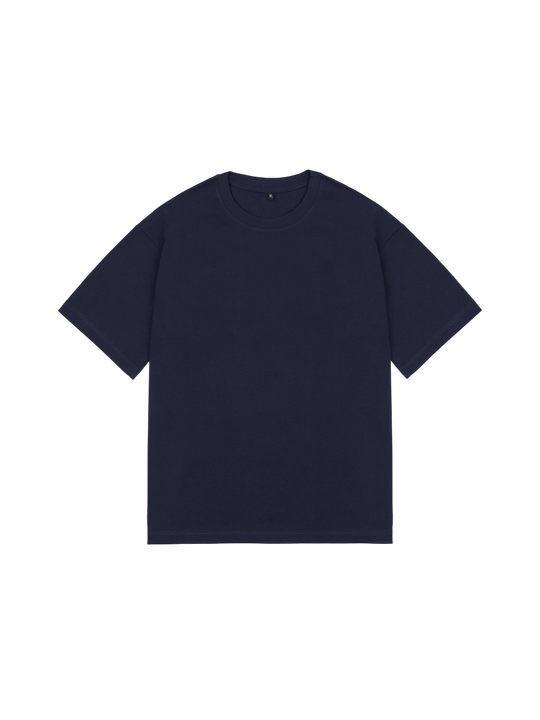 Футболка оверсайз (темно-синий) 190 г