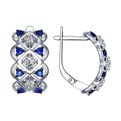 Серьги из серебра (94022463)